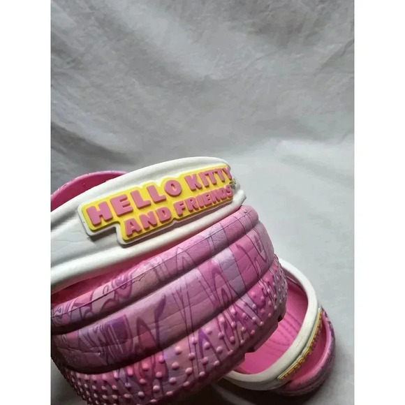 Crocs Hello Kitty and Friends Classic Clog   With Jibbitz- J6- Well Used. - Picture 13 of 16